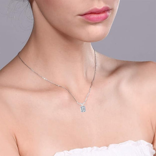 25ct to 5.00 Carat Round Brilliant Solitaire Lab-Grown Diamond Solitaire Pendant Necklace in 14k Yellow, White or Rose Gold With 18" Gold Chain